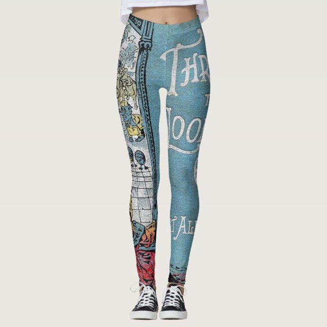 Alice Through The Looking Glass Leggings (Front)