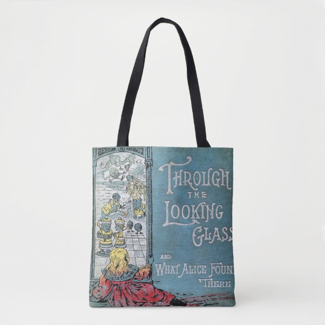 Alice Through The Looking Glass Tote Bag (Front)