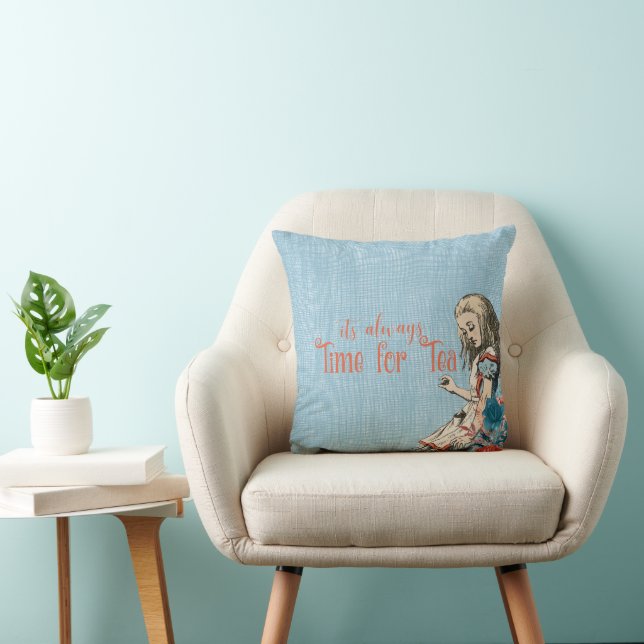Alice Time For Tea Cushion (Chair)