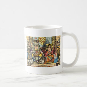 Alice Trial of the Knave of Hearts Vintage  Coffee Mug