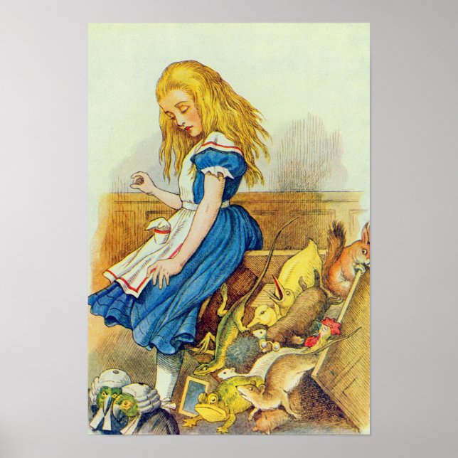 Alice Upsets the Jury-Box Poster (Front)