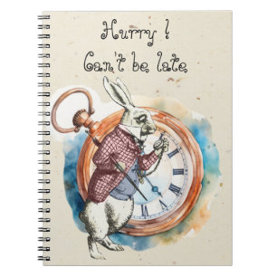 Alice - White Rabbit 1865 Notebook