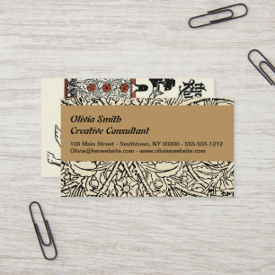 Alice White Rabbit Classic Wonderland  Business Card