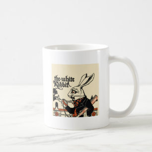 Alice White Rabbit Classic Wonderland  Coffee Mug