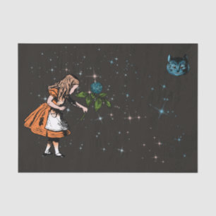Alice with Clover, Twinkling Stars, Cheshire Cat Tissue Paper