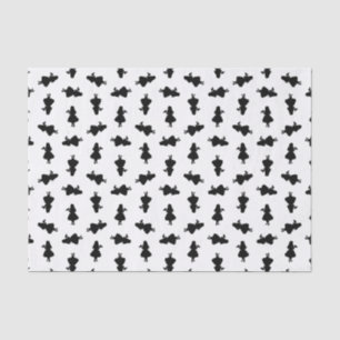 Alice with Drink Me Bottle Silhouette CUSTOM COLOR Tissue Paper