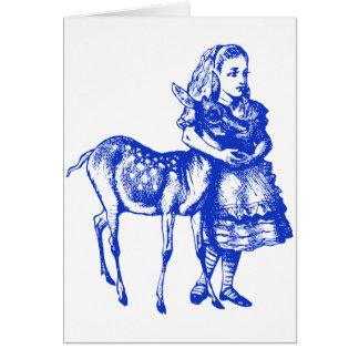 Alice with Fawn Inked Blue