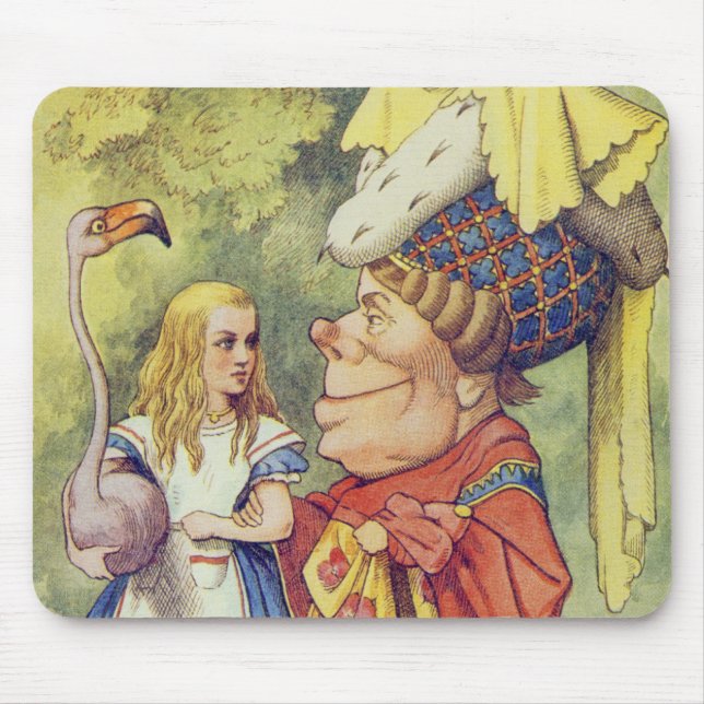 Alice with the Duchess Mouse Pad (Front)