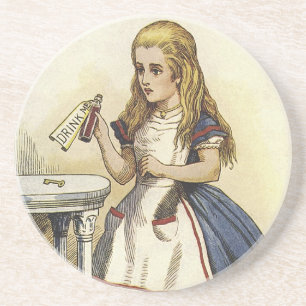Alicein Wonderland Drink Me Coasters