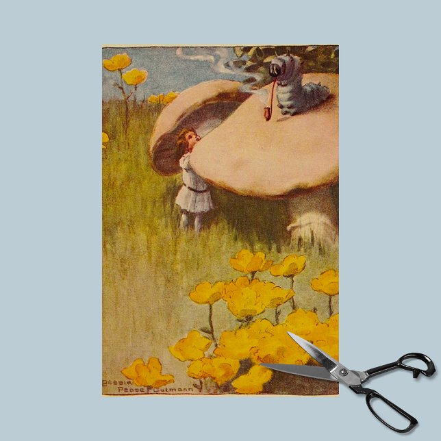 Alice's Adventures in Wonderland Caterpillar Tissue Paper (Creator Uploaded)