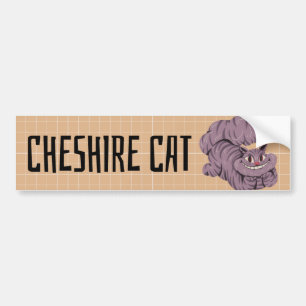 Alice's Adventures in Wonderland Cheshire Cat Bumper Sticker