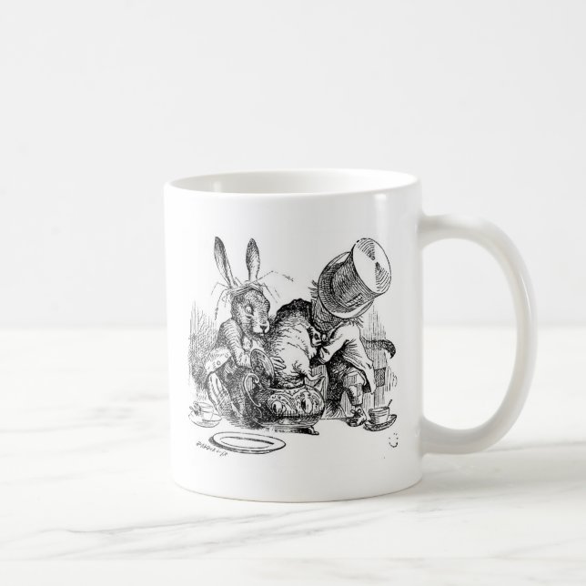 Alice's Adventures in Wonderland Coffee Mug (Right)