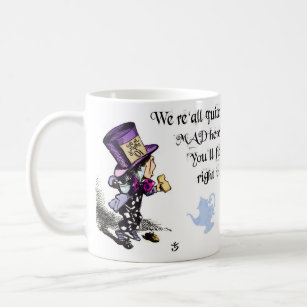 Alice's Adventures In Wonderland, Mad hatter Mug