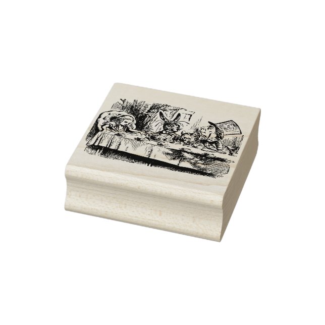 Alice's Adventures in Wonderland Rubber Stamp (Stamp)