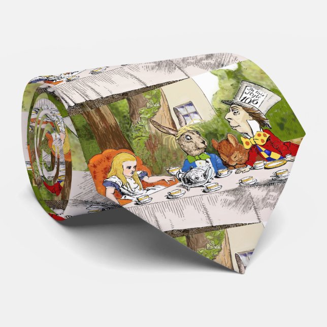 Alice's Adventures in Wonderland Tie (Rolled)