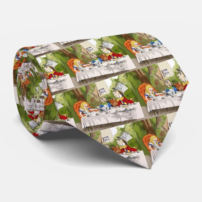 Alice's Adventures in Wonderland Tie (Rolled)