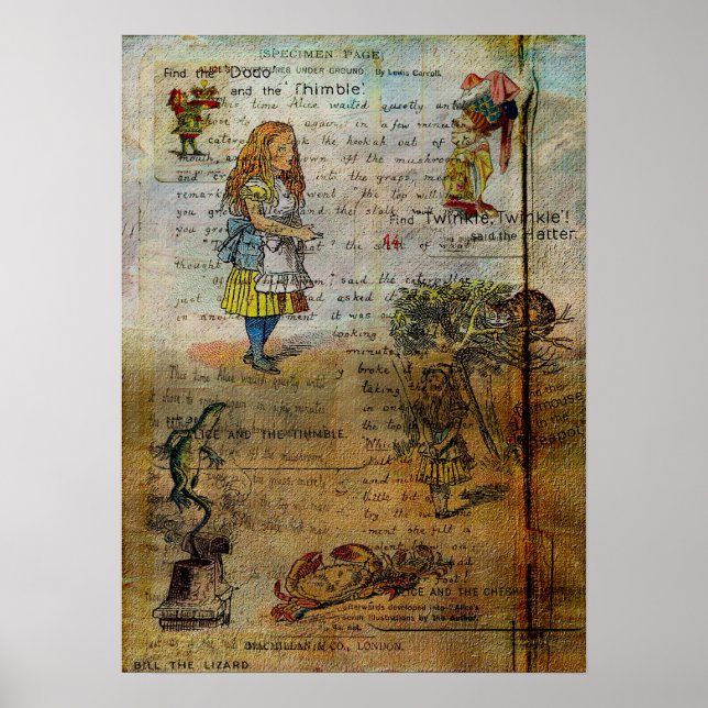 Alice's Adventures Poster (Front)