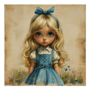 Alice's Charming Whimsy: Wonderland Whimsy Poster