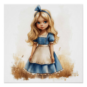 Alice's Dreamlike Whimsy: Wonderland Whimsy Poster