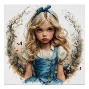  Alice's Dreamy Delight: Wonderland Whimsy Poster