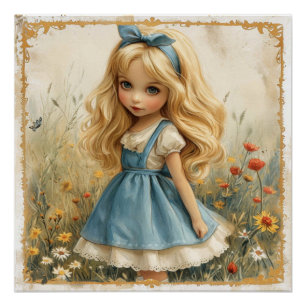 Alice's Enchanting Whimsy: Wonderland Whimsy Poster