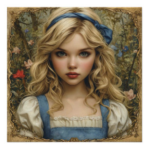 Alice's Whimsy Odyssey: Wonderland Whimsy Poster