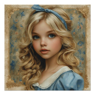 Alice's Whimsy Unleashed: Wonderland Whimsy Poster
