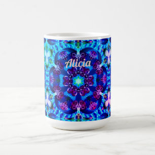 ALICIA ~ Pretty Glittery Pattern ~  Coffee Mug