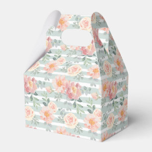 Alicia Rose Stripe Pattern Favour Box