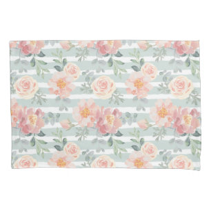 Alicia Rose Stripe Pattern Pillowcase