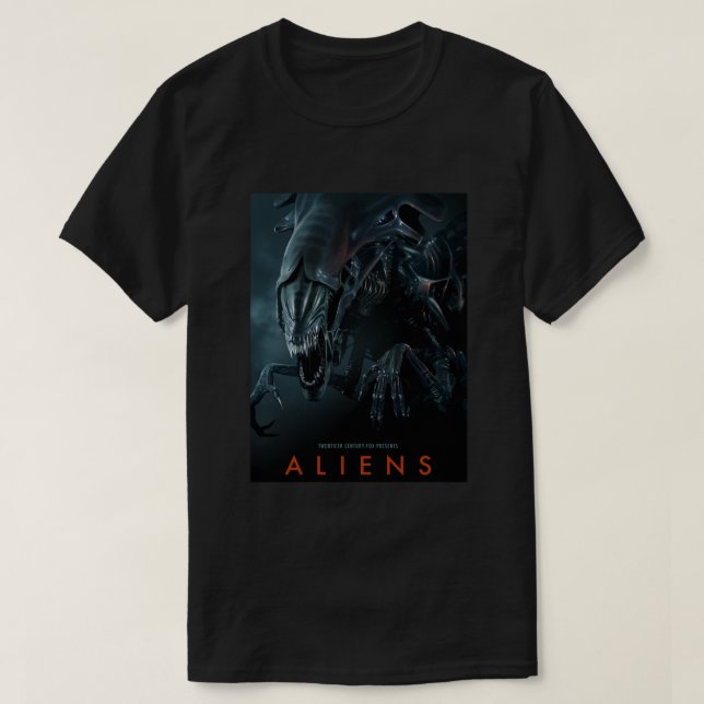 Alien 1979 Movie Art T-Shirt (Design Front)
