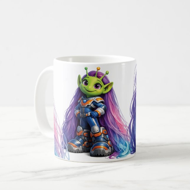 Alien 2 coffee mug (Front Left)