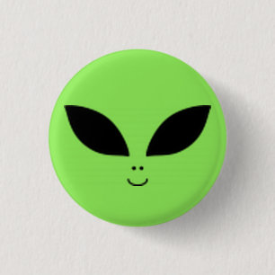 Alien 3 Cm Round Badge