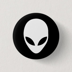 Alien 3 Cm Round Badge