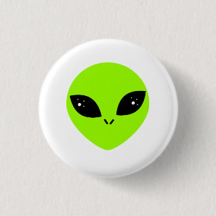 Alien  3 cm round badge