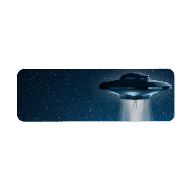 Alien Abduction ADDRESS LABELS  (Front)