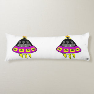 Alien Abduction Body Pillow