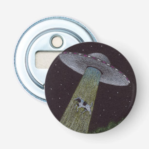 Alien Abduction Bottle Opener