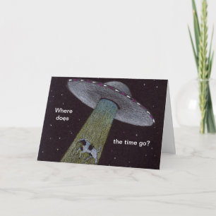 Alien Abduction Card