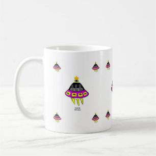 Alien Abduction Coffee Mug