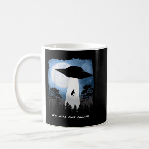 Alien Abduction Cow - UFO We Are Not Alone Gift  Coffee Mug