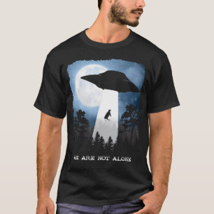 Alien Abduction Cow - Ufo We Are Not Alone Gift De T-Shirt
