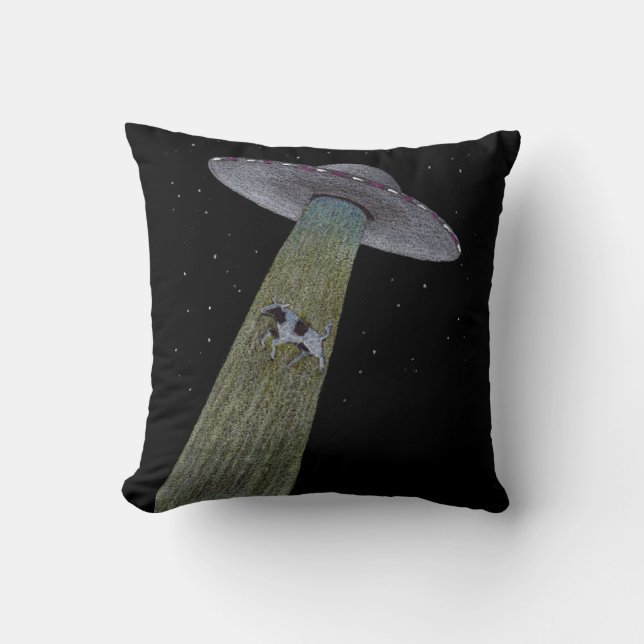 Alien Abduction Cushion (Front)