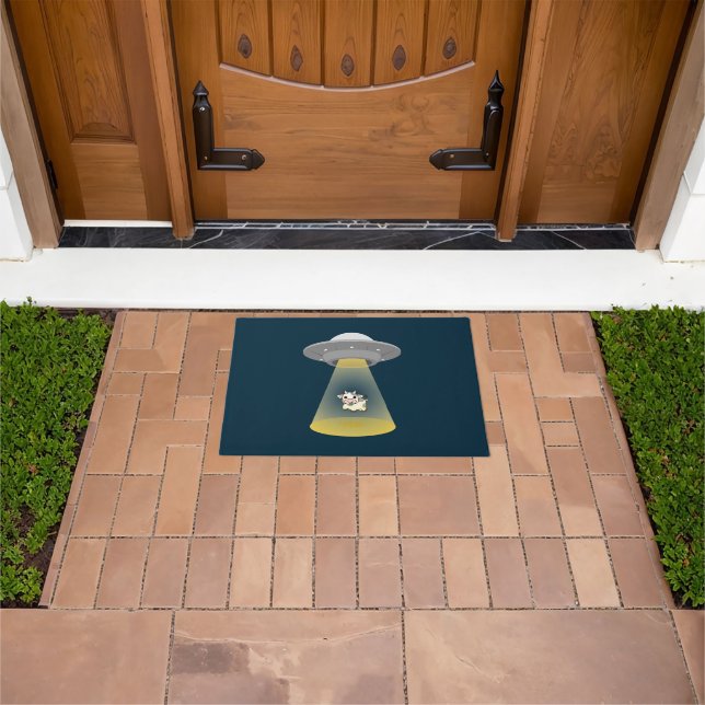 Alien Abduction Doormat (Outdoor)