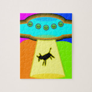 Alien Abduction Jigsaw Puzzle