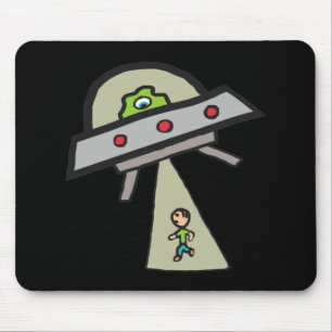 Alien Abduction Mouse Pad