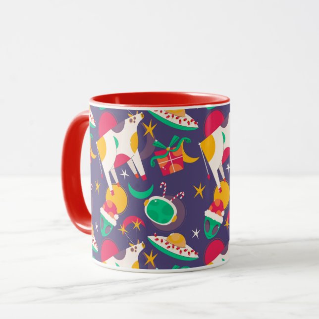 Alien Abduction Mug (Front Left)