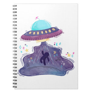 alien abduction notebook