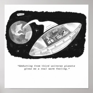 Alien abduction poster