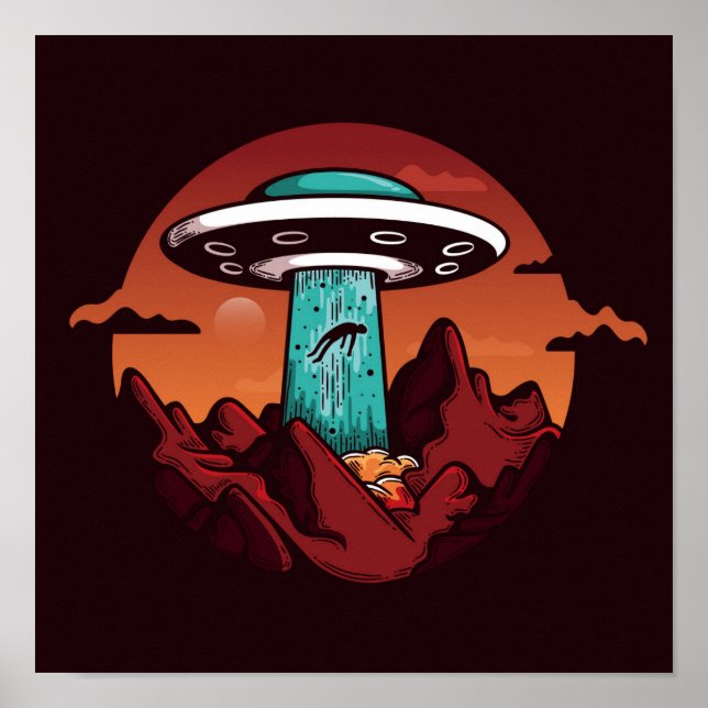 Alien Abduction Poster (Front)